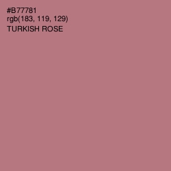 #B77781 - Turkish Rose Color Image